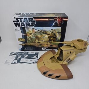 Star Wars‎ Trade Federation AAT Armored Assault Tank Clone Wars Incomplete Box